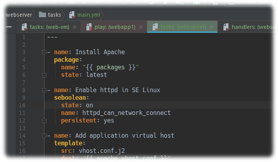 Shows meaningful file names in editor tabs
